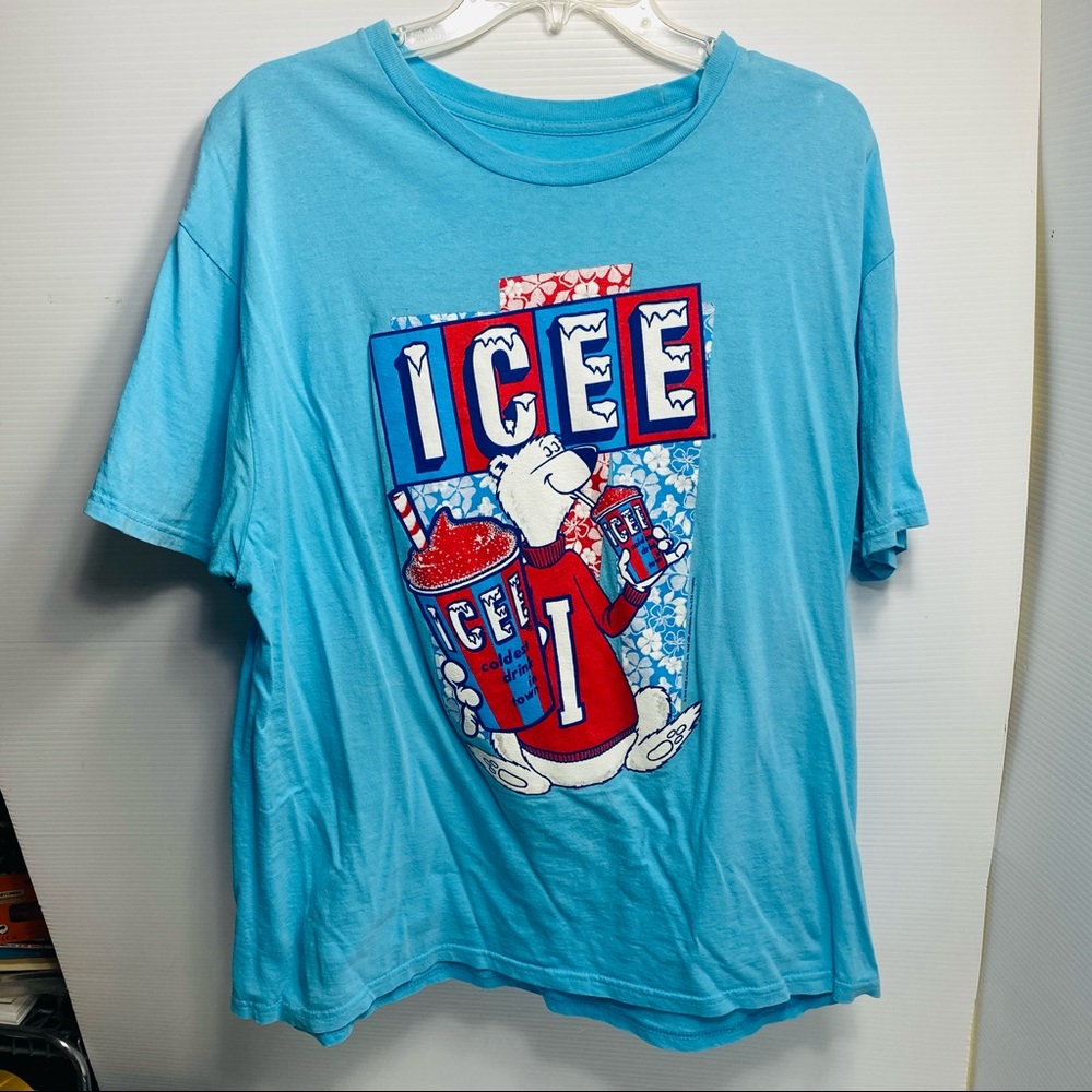 Icee T-Shirt Size XL Blue